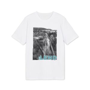 myLEND 001 Petrol - Drohnenansicht vom See in die Stadt